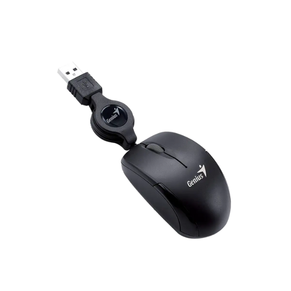Mouse Genius Micro Traveler Black Usb
