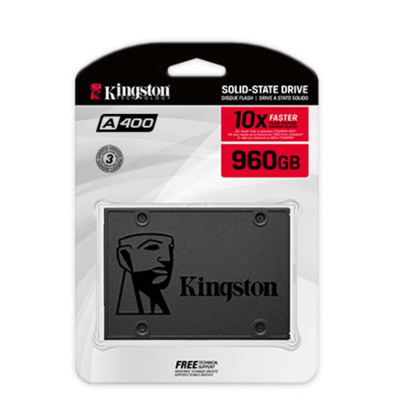 Disco Ssd Kingston A400 960 Gb Sata Interno 7 Mm
