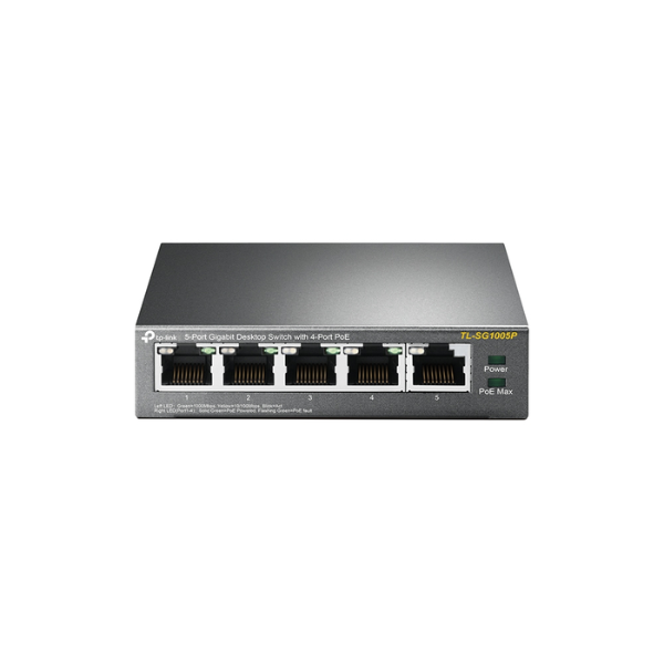 Tl-Sg1005P Switch 5P Giga (4 Ptos Poe) Tp-Link Desk