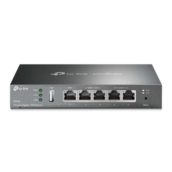 Er605 Router 5 Ptos Multiwan Omada Gigabit Vpn