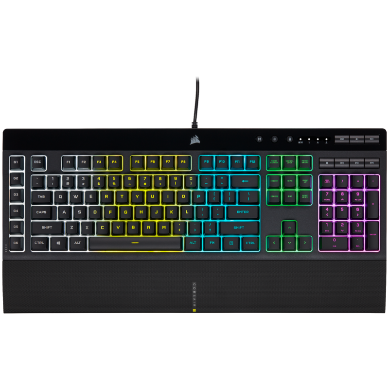 Teclado Corsair K55 Rgb Pro Gaming Macro Key (1835)