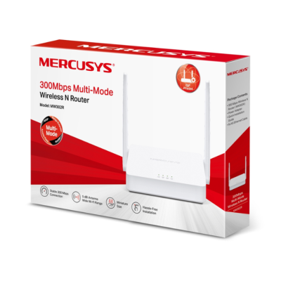Mw302R Router Wireless Mercusys 300Mbps N 2 Ant 