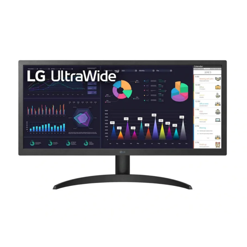 Monitor Lg 26 Ultrawide 26Wq500-B Wfhd Narrow Bezel (Ii)