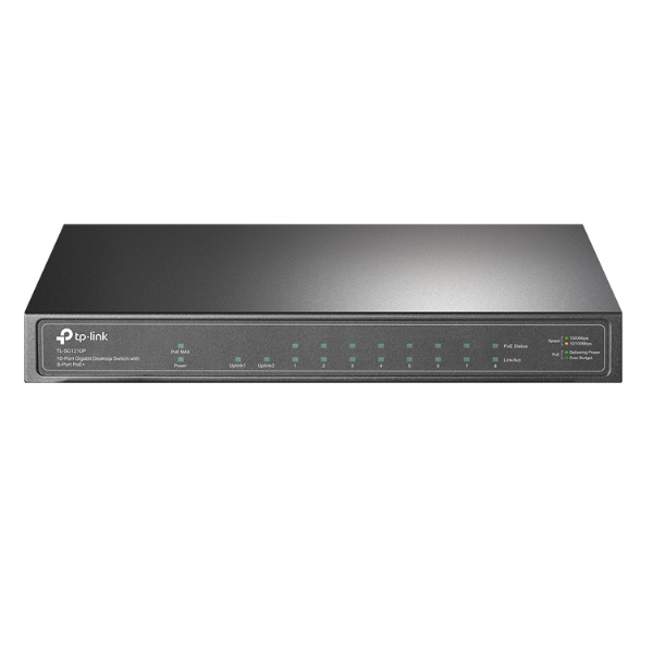 Tl-Sg1210P Switch Gigabit 9P 8Poe+ 1Sfp Tp-Link