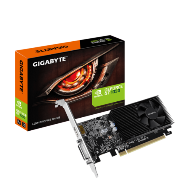 Placa De Video Gigabyte Geforce Gt 1030 Gddr4 2G Lp (3280)