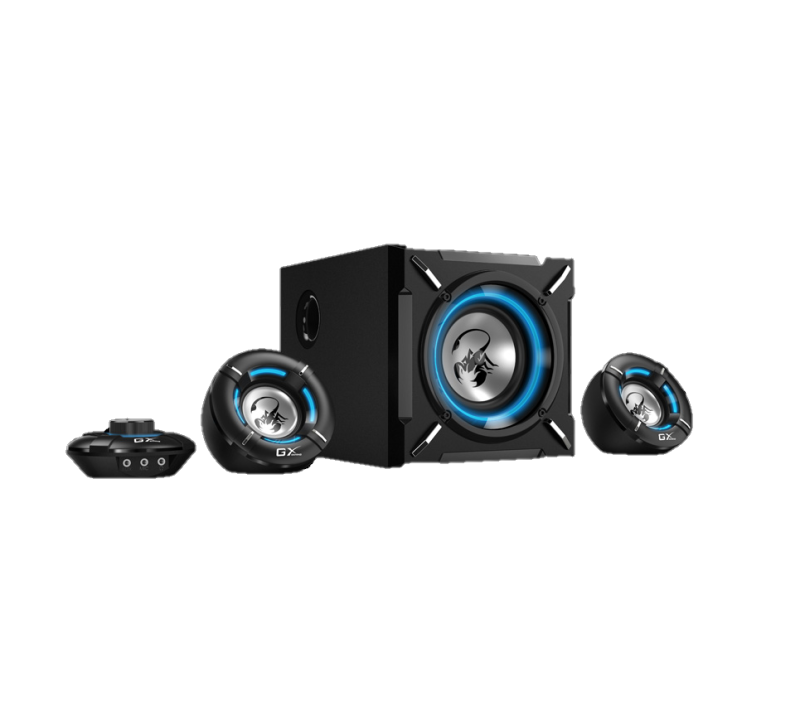 Parlantes Gx/Genius Sw-G2.1 1000 Blk 100-240V Gaming