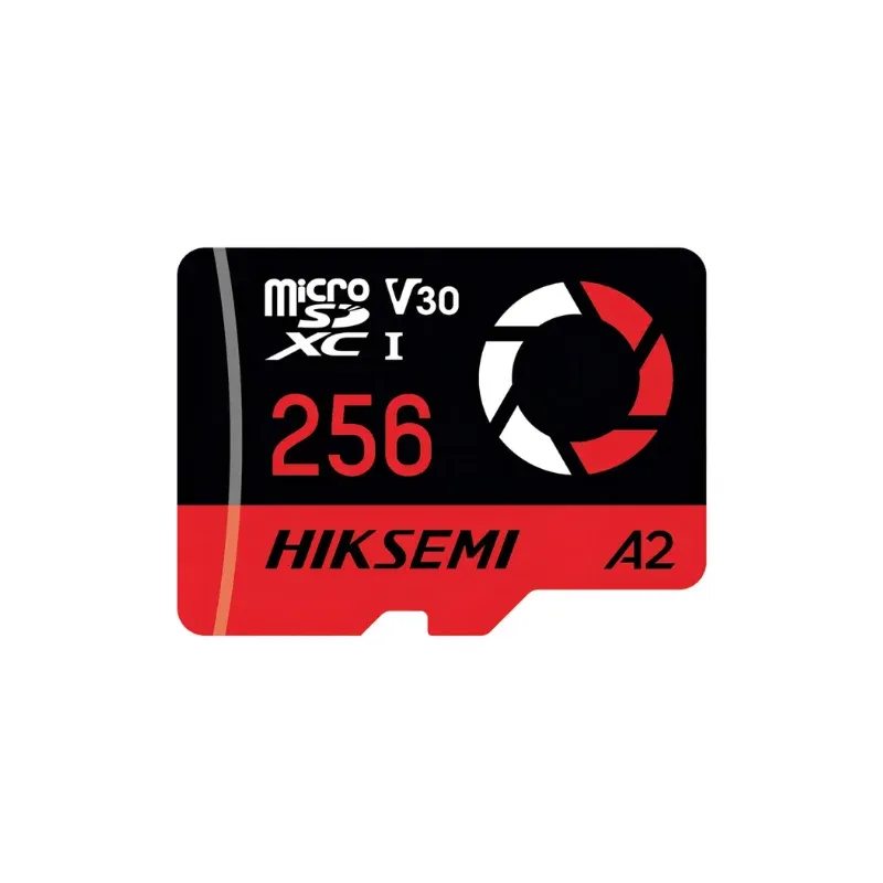 Microsd Hiksemi 256Gb Capture P/Camaras Profesionales 4K