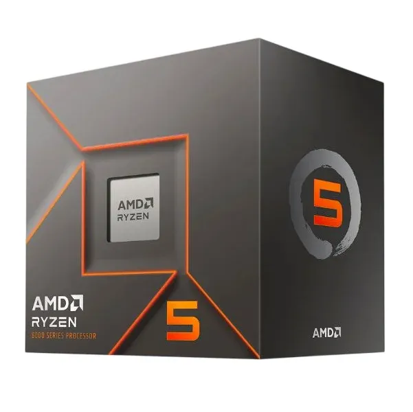 Microprocesador Amd Ryzen 5 8400F Am5 Sin Video Con Cooler