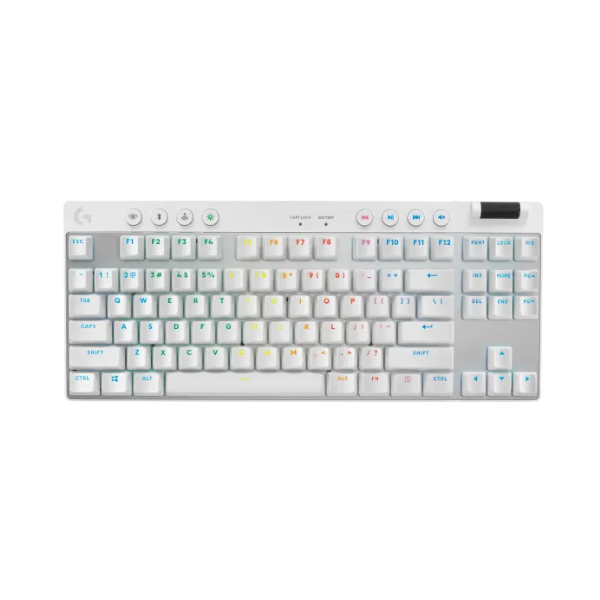 Teclado Logitech Pro X Tkl White Lightspeed 920-012143