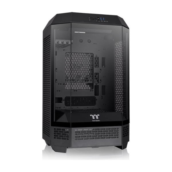 Gabinete Tt The Tower 300 Mid-Tower Tg X3 Fan X2 Black