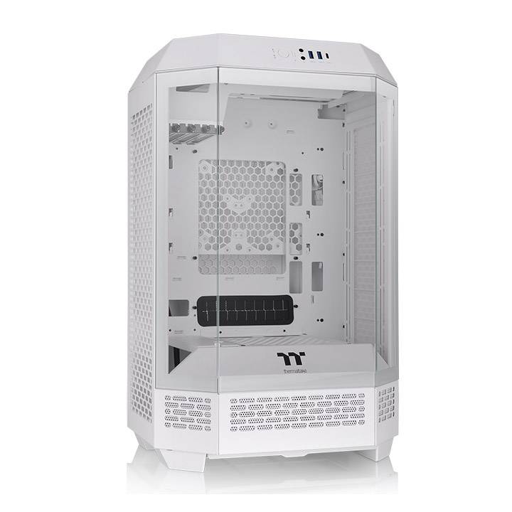 Gabinete Tt The Tower 300 Mid-Tower Tg X3 Fan X2 Snow White