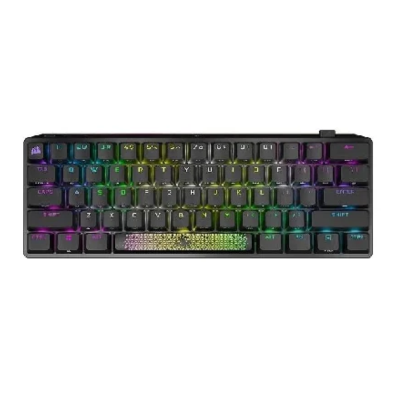 Teclado Corsair K70 Pro Mini Wireless Rgb 60 Mecanico Cherry Mx Black Pbt