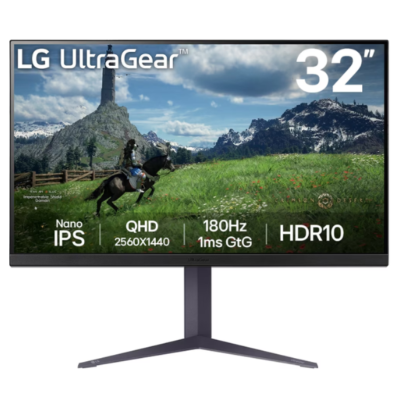 Monitor Lg 32 Gamer 32Gs85Q-B Nano Ips Qhd 180 Hz (Ii) 