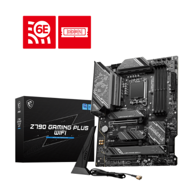 Mother Msi Z790 Gaming Plus Wifi Ddr5 1700 (12Va/13Va/14Va Gen) (4712)
