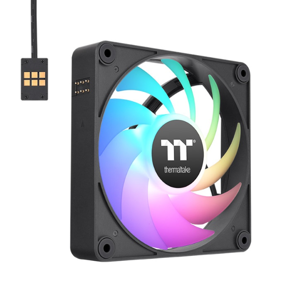 Fan Cooler Tt Ct140 Ex Argb (3 Fan Pack) Black