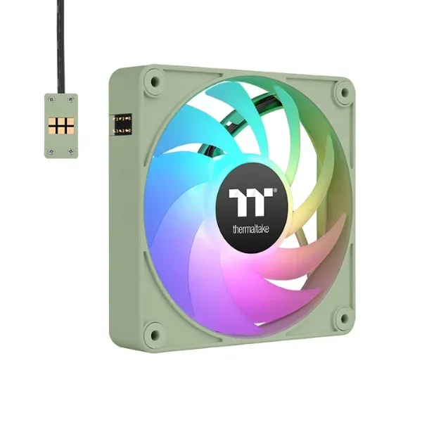 Fan Cooler Tt Ct120 Ex Argb (3 Fan Pack) Matcha Green