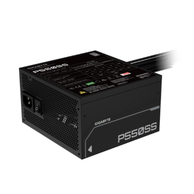 Fuente Gigabyte 550W 80 Plus Silver Atx 3.1 Black 
