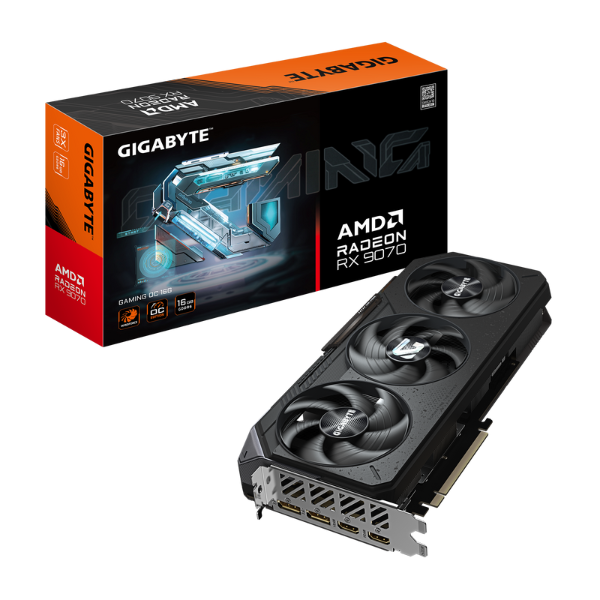 Placa De Video Gigabyte Radeon Rx 9070 Gaming Oc 16G
