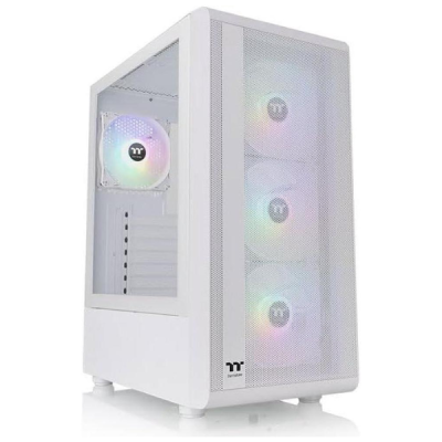 Gabinete Tt S200 Mid-Tower Tg Fan Argb X4 Snow 