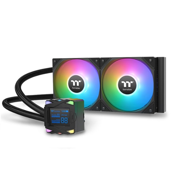 Water Cooling Tt La240-S Argb Sync Aio Arg 240Mm Black