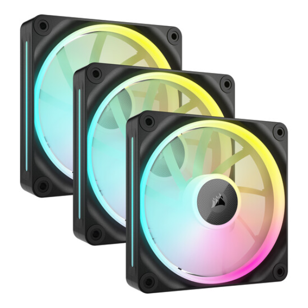 Fan Cooler Corsair Icue Link Lx120 Rgb 120Mm Black Pack X3
