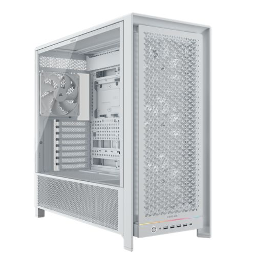 Gabinete Corsair 5000D Frame Rs Mid-Tower Fan X4 White
