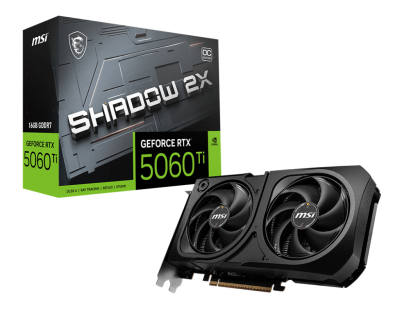 Vga Msi Geforce Rtx 5060 Ti Shadow 2X Oc Plus 16G (4433)