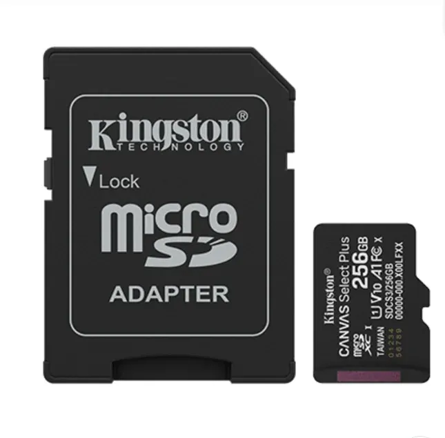 Microsd Kingston 256Gb C/Adap Gen3 150Mb/S Canvas Plus Cl10