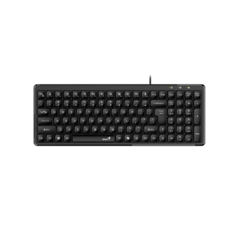 Teclado Genius Luxemate 120 Black Usb
