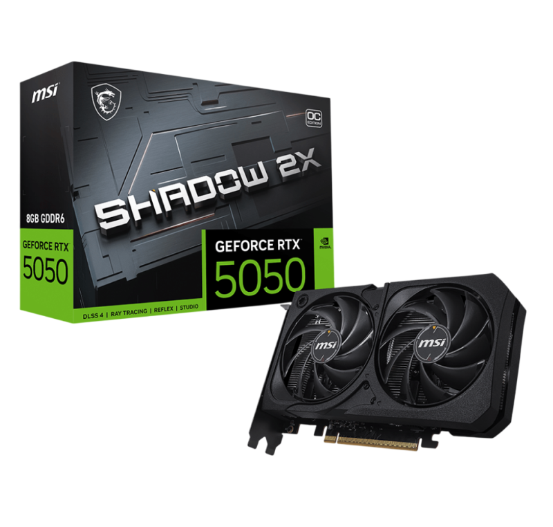 Vga Msi Geforce Rtx 5050 Shadow 2X Oc 8G