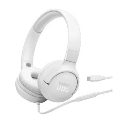 Auriculares Jbl T520C On-Ear Usb C Blanco 