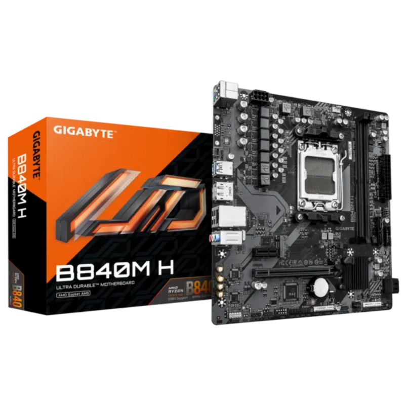 Mother Gigabyte B840M H Ddr5 Am5 (Serie 7000/8000/9000)