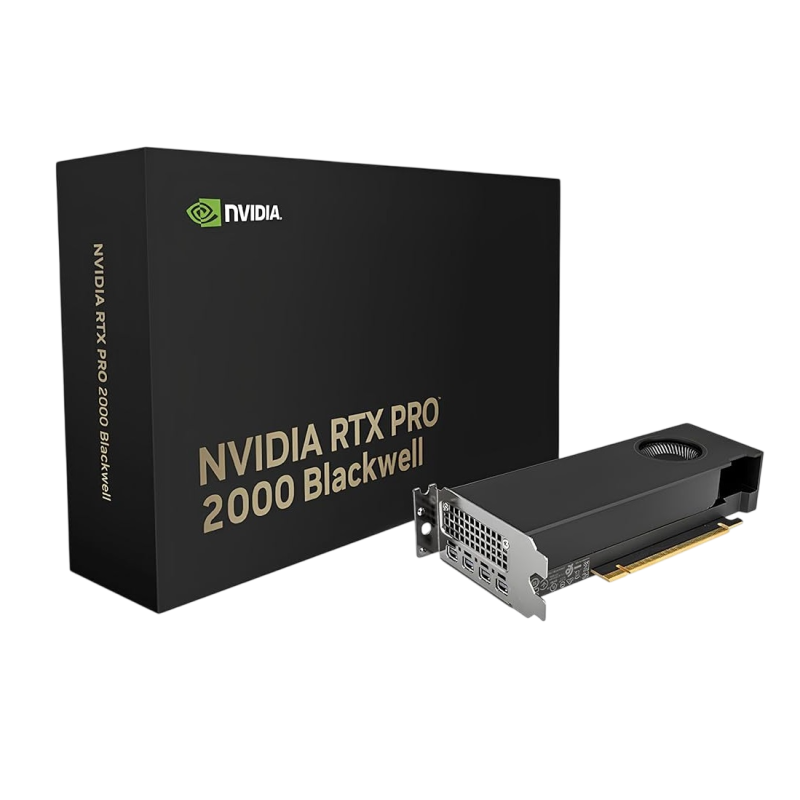 Placa De Video Pny Quadro Rtx Pro 2000 Blackwell 16Gb Gddr7 4X Mini Display Port