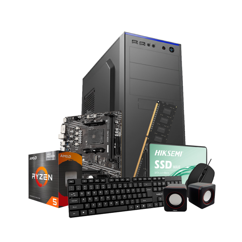 Pc Kelyx Amd Ryzen 5-5600Gt 8G Ssd 480Gb (Msi)