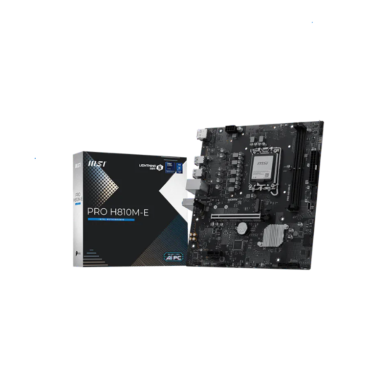 Mother Msi Pro H810M-E Ddr5 1851 (Serie Ultra)