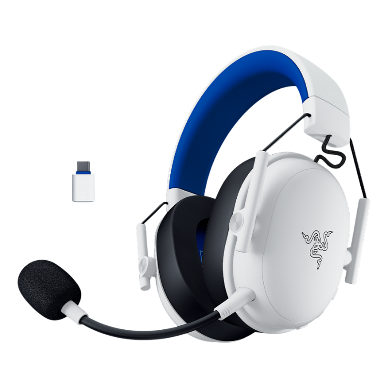 Auriculares Razer Blackshark V3 X Hyperspeed Playstation White Edition