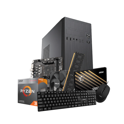 Pc Kelyx Amd Ryzen 3-3200G 8G Ssd 240Gb (Msi)