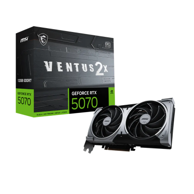 Placa De Video Msi Geforce Rtx 5070 12G Ventus 2X Oc Black