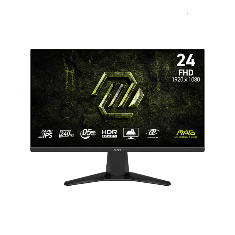 Monitor Gamer Msi 24 Mag 245F Fhd Rapid Ips 240Hz 0.5Ms 2Xhdmi + 1Xdp (Ii)