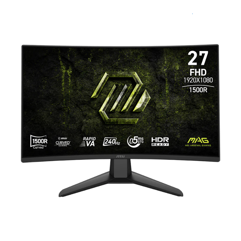 Monitor Gamer Msi 27 Mag 274Cf Fhd Rapido Va 240Hz 0.5Ms 2Xhdmi + 1Xdp (Ii)