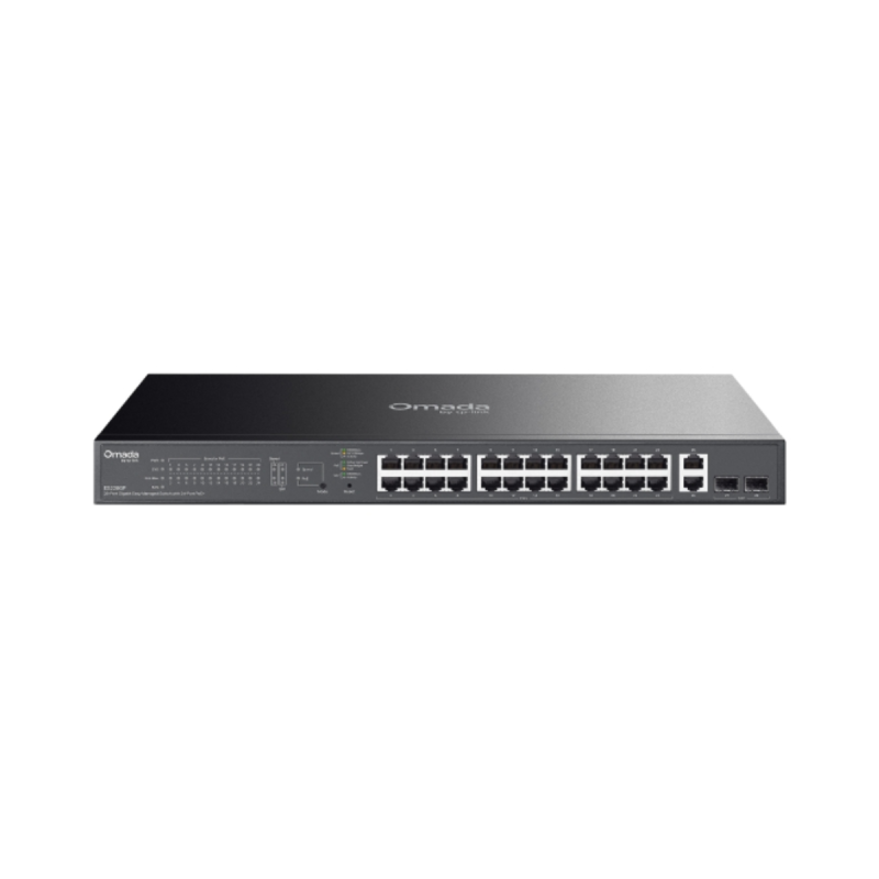 Es228Gp Switch Omada 24+4 Port Poe+ Gigabit Easy Managed + 2 Sfp