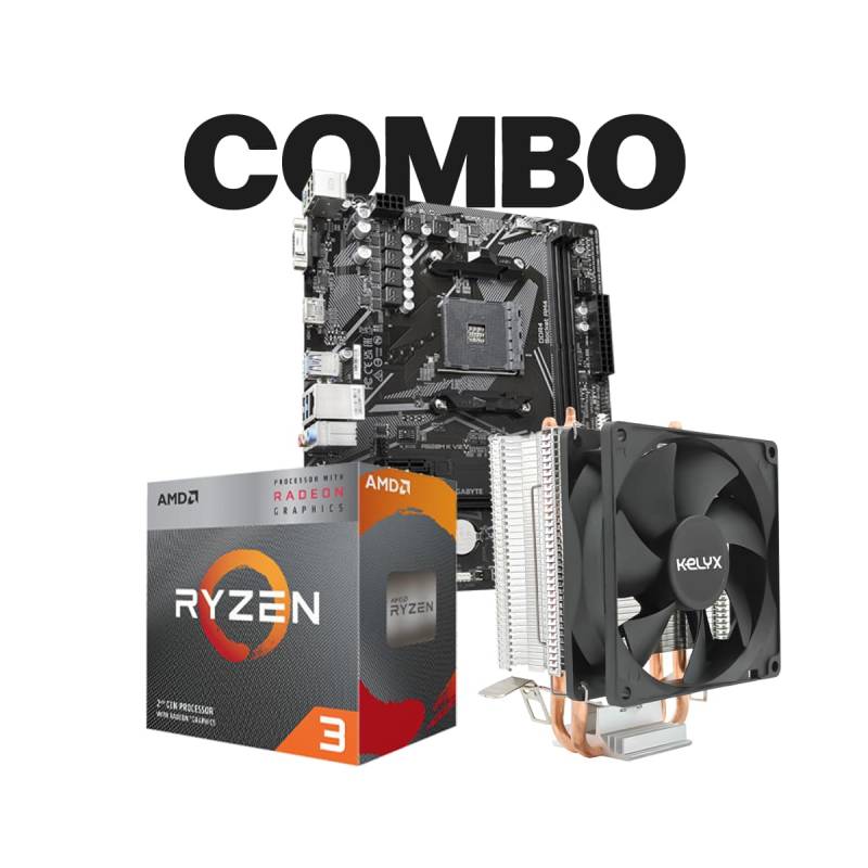 Pc Kelyx Mb Giga A520M K V2 / Proces Amd Ryzen 3-3200G Tray / Cpu Cooler Kelyx
